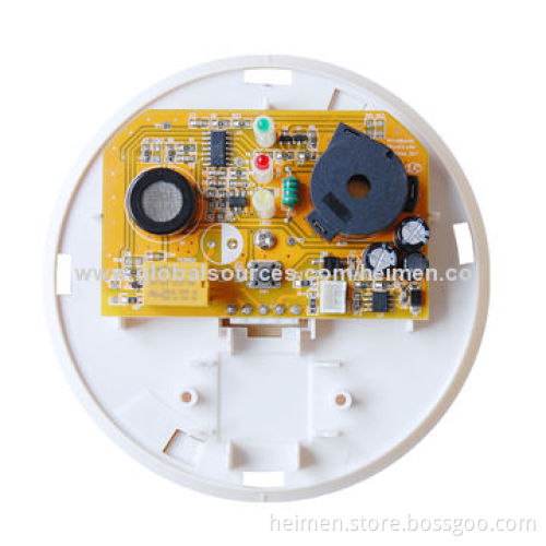 9-24V Ceiling Mounted Household Gas Leakage Alarm with Relay Output, Flame Retardant ABS Shell